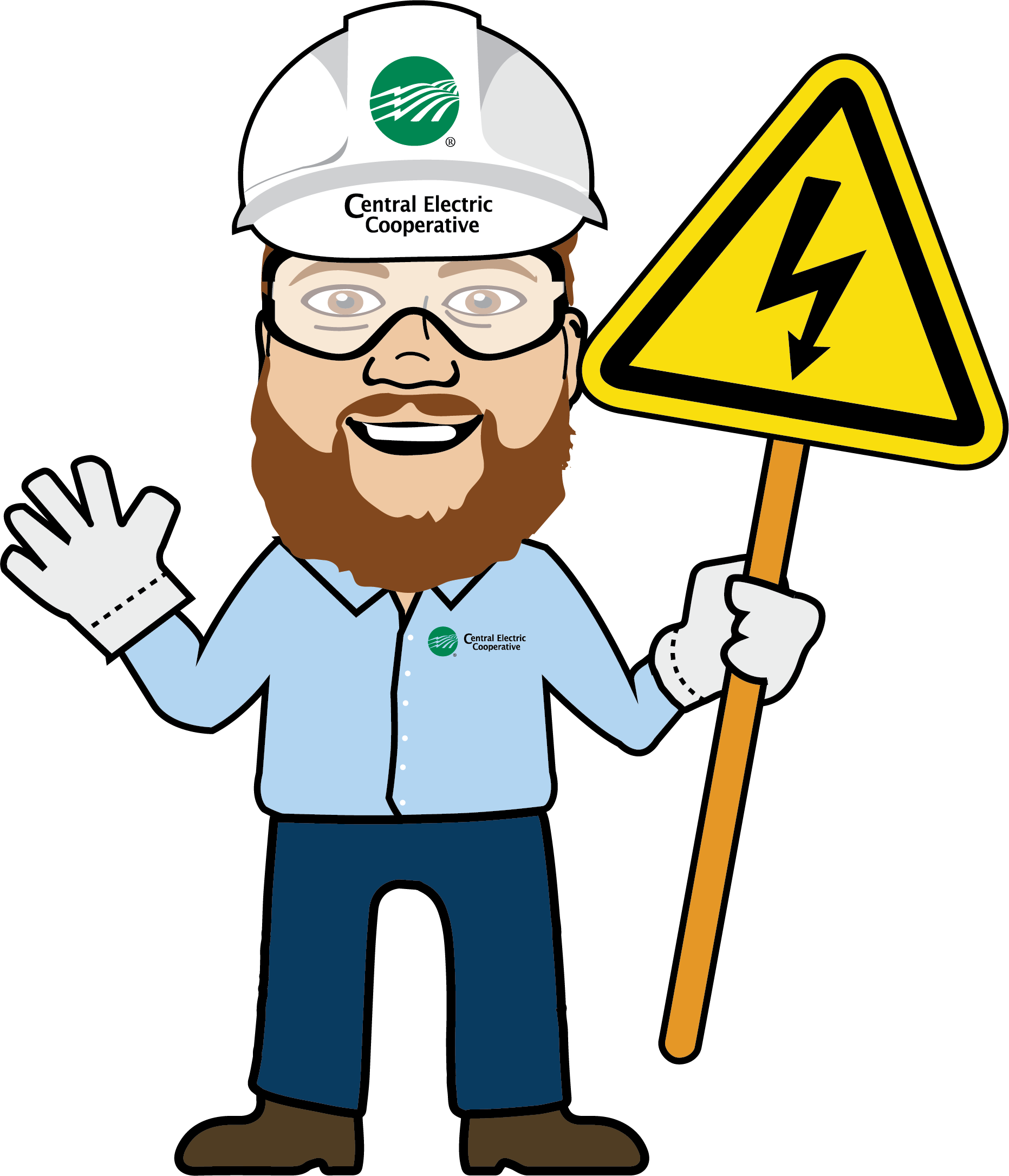 electricity safety clipart