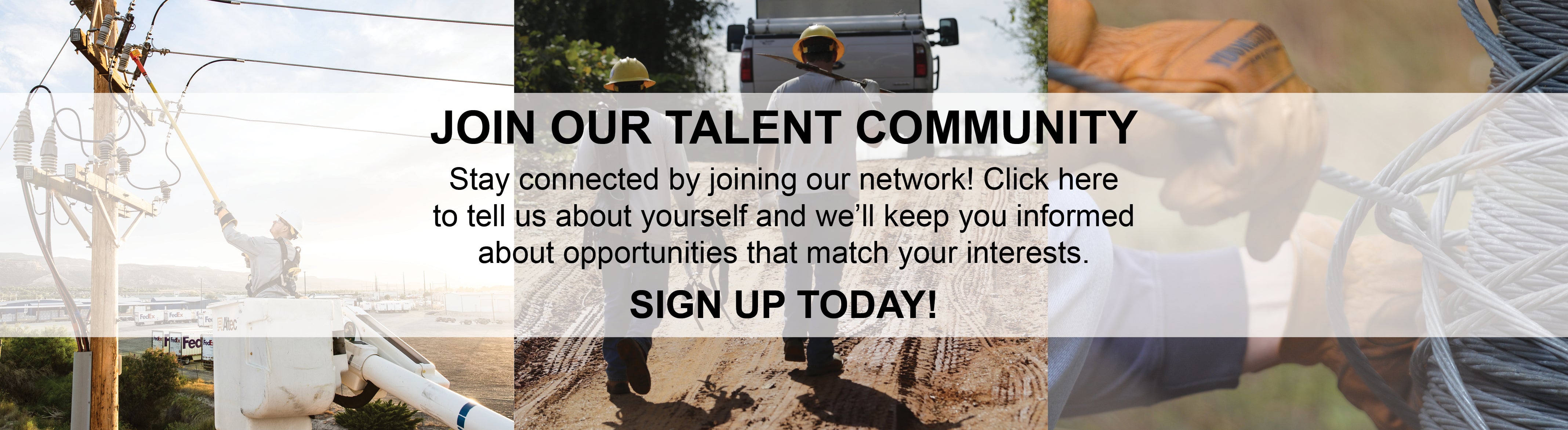 Link to form to join talent network