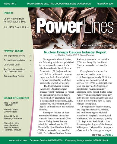 February 2019 Power Lines